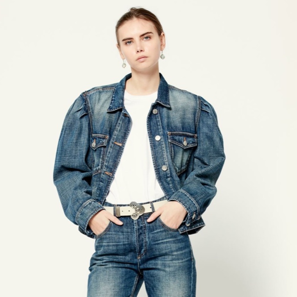 NEW Isabel Marant Etoile ‘bolinea’ denim jacket 💙